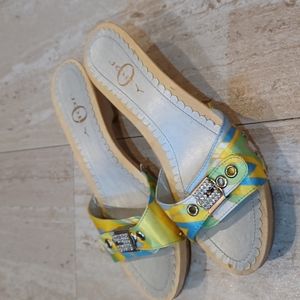 Unique Joey Wooden Heels